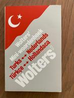 Woordenboek Turks, Ophalen of Verzenden, Zo goed als nieuw, Overige uitgevers, Turks