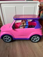 Barbie auto met heel veel leuke accessoires!, Kinderen en Baby's, Speelgoed | Poppen, Gebruikt, Ophalen, Barbie