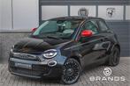 Fiat 500E La Prima Navi Clima Pano Leder LED Garantie, Gebruikt, Beige, 4 stoelen, Zwart