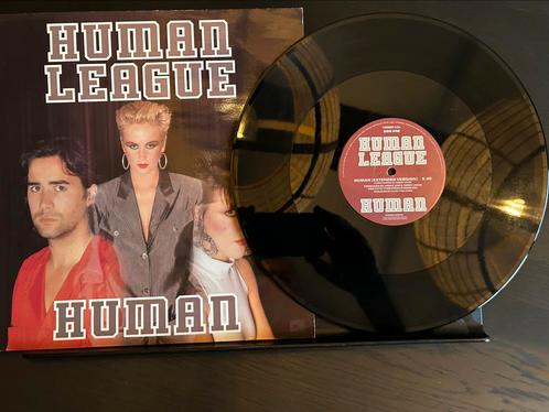 HUMAN LEAGUE. - Human Maxisingle ( Eu ), Cd's en Dvd's, Vinyl | Dance en House, Zo goed als nieuw, Overige genres, 12 inch, Ophalen of Verzenden