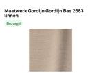 Verduisterende Maatwerk Gordijnen Karwei incl rails, Huis en Inrichting, Ophalen, Beige, Nieuw, 200 cm of meer
