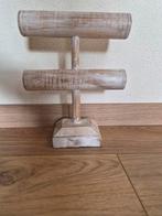 4 houten Armband Rekjes - Whitewash - 2 Rollen, Ophalen of Verzenden, Gebruikt