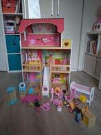 poppenhuis Bandits and Angels incl poppen en meubels, Kinderen en Baby's, Speelgoed | Poppenhuizen, Ophalen, Gebruikt, Poppenhuis