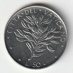 50  lire  1974  Vaticaan. km. 121  unc, Ophalen of Verzenden, Overige landen, Losse munt