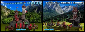 De wereld van RIDDERS & KASTELEN = PLAYMOBIL thema-pakket beschikbaar voor biedingen