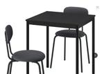 Ikea Tafel Sandberg + stoelen, Huis en Inrichting, Tafels | Eettafels, Ophalen, Overige materialen, Tot twee personen, 50 tot 100 cm