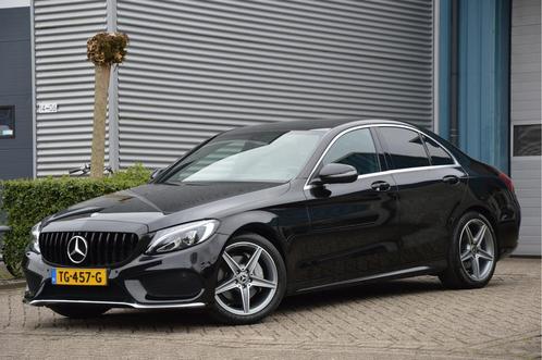 Mercedes-Benz C-Klasse 180 AMG-LINE | LED | LEDER | CAMERA |, Auto's, Mercedes-Benz, Bedrijf, Te koop, C-Klasse, ABS, Achteruitrijcamera