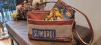 Retro Vintage STIMOROL travel bag schoudertas  c.1950's, Gebruikt, Minder dan 40 cm, Minder dan 35 cm, Rood