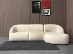 GRATIS LEVERING Bouclé Crème Loungebank 270x160 GEREINIGD