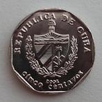 5 cents cinco centavos Republica de Cuba 2002, casa colonial, Ophalen of Verzenden, Midden-Amerika, Losse munt
