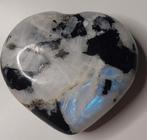 Regenboog Maansteen hart, Verzamelen, Mineralen en Fossielen, Ophalen of Verzenden, Mineraal