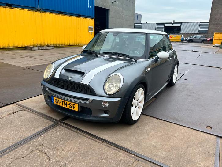 Mini cooper S r53 2003 Grijs, Auto's, Mini, Particulier, Cooper S, ABS, Airbags, Airconditioning, Alarm, Bluetooth, Boordcomputer