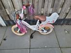 Sjoef kinderfiets 12 inch lekke band, Ophalen, Zijwieltjes, Gebruikt, Minder dan 16 inch