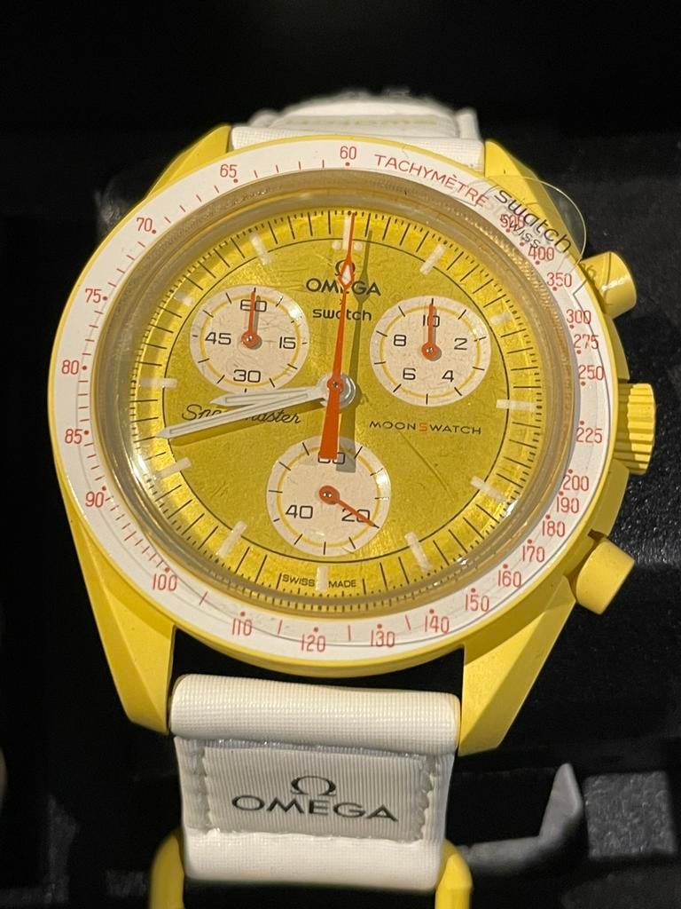 Omega x Swatch, Ophalen, Nieuw, Kunststof, Omega