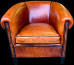 2 schapenleren Lounge Atelier club fauteuils + BEZORGING, Gebruikt, ., Chesterfield, Ophalen of Verzenden