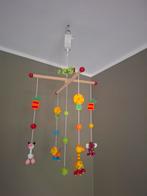 Houten mobiel dieren incl. draaiend muziekdoosje, Ophalen of Verzenden, Zo goed als nieuw