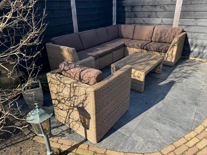 4SO 4 Seasons Outdoor Havanna Loungeset, Tuin en Terras, Tuinsets en Loungesets, Zo goed als nieuw, Wicker, Stoel, Ophalen of Verzenden