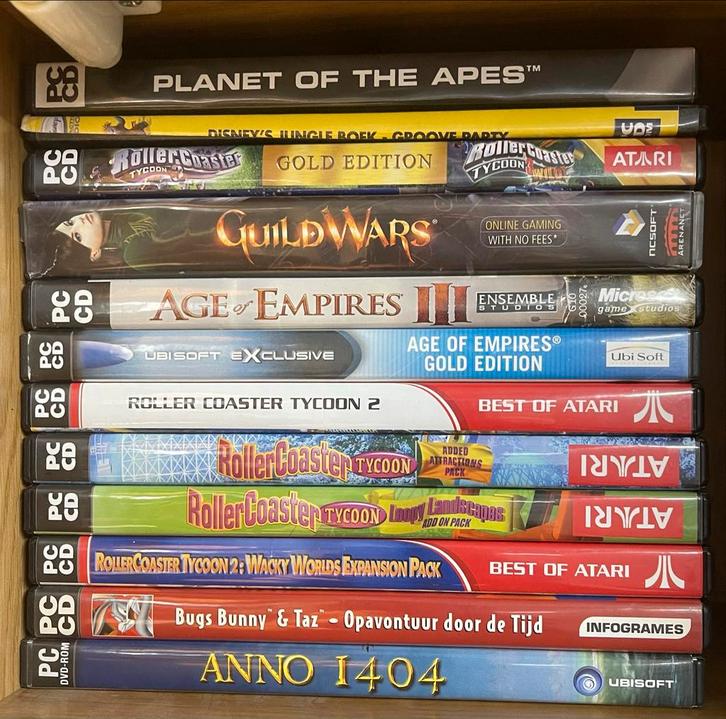 PC Games Collectie, Spelcomputers en Games, Games | Pc, Gebruikt, Strategie en Constructie, 1 speler, Vanaf 7 jaar, Online, Ophalen of Verzenden