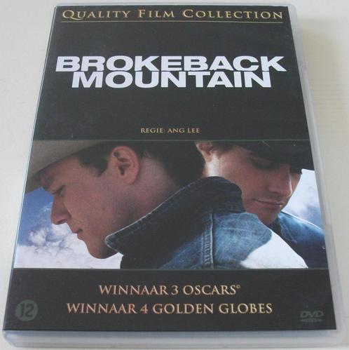 Dvd *** BROKEBACK MOUNTAIN *** Quality Film Collection, Cd's en Dvd's, Dvd's | Filmhuis, Zo goed als nieuw, Overige gebieden, Vanaf 12 jaar