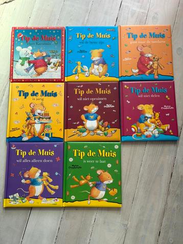 8 voorleesboeken van Tip de Muis beschikbaar voor biedingen