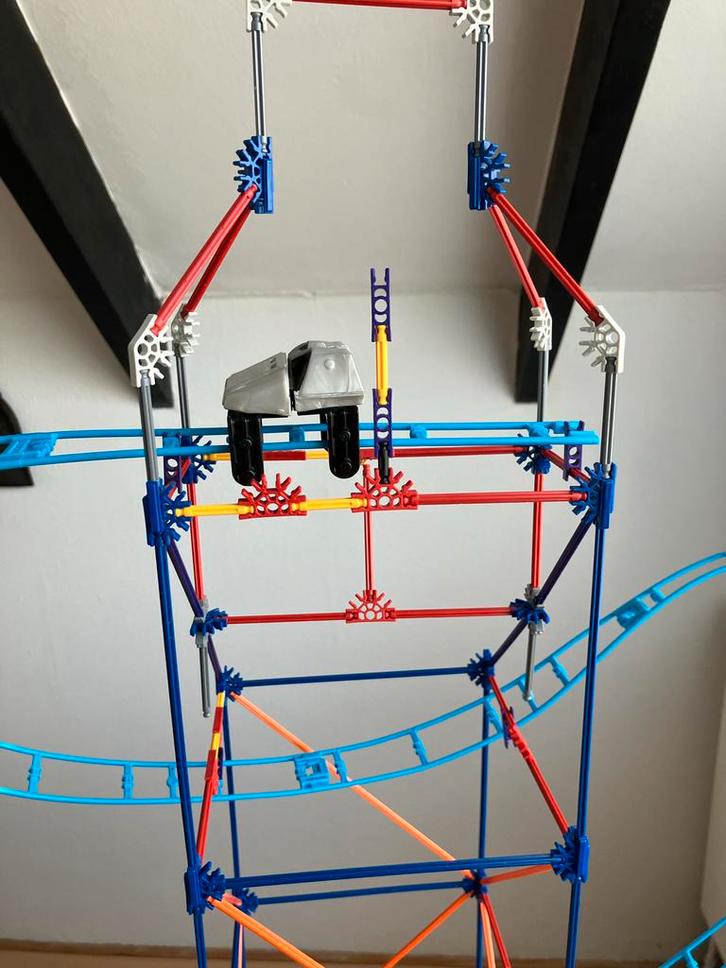 K'nex Achtbaan Bouwset, Kinderen en Baby's, Speelgoed | Bouwstenen, Gebruikt, K'nex, Ophalen