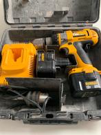 Dewalt accu boormachine, Doe-het-zelf en Verbouw, Gereedschap | Boormachines, Ophalen of Verzenden, Gebruikt, Boormachine