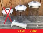 Vacuvin vacuum ‘food saver’ voorraadbussen Vacu vin #1, Verzenden, Zo goed als nieuw