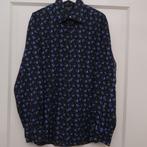 Blauw gebloemd overhemd maat Large merk State of Art, State of Art, Blauw, Ophalen of Verzenden, Halswijdte 41/42 (L)