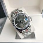 Rolex Datejust Wimbledon 41mm, Rolex, Nieuw, Ophalen of Verzenden, Grijs