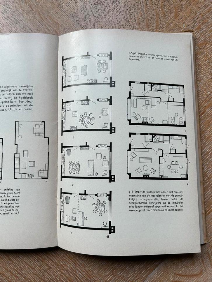 Vintage woonboek 1957, Boeken, Wonen en Tuinieren, Gelezen, Interieur en Design, Ophalen of Verzenden