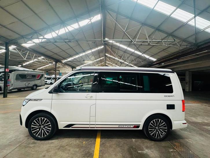 Volkswagen T6.1 California ocean bulli Edition versie 2020, Caravans en Kamperen, Campers, Bedrijf, tot en met 4, Buscamper of Camperbus