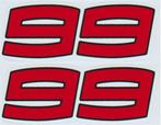 Jorge Lorenzo 99 MotoGP sticker set #3, Motoren, Accessoires | Stickers