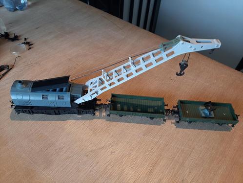 fleischmann kraan Krupp, Hobby en Vrije tijd, Modeltreinen | H0, Gebruikt, Gelijkstroom, Fleischmann, Ophalen of Verzenden