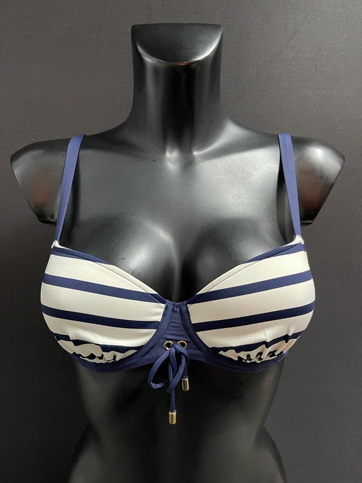 Marie jo bikini top maat 70c en 65d Catherine, Kleding | Dames, Badmode en Zwemkleding, Nieuw, Overige typen, Blauw, Verzenden