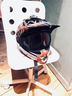 QTECH vision pro motocross helm + bril, Motoren, Kleding | Motorhelmen, M, Offroadhelm, Dames, Tweedehands