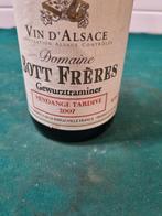 wijn blanc bott freres gewurztraminer 2007, Verzamelen, Wijnen, Ophalen of Verzenden