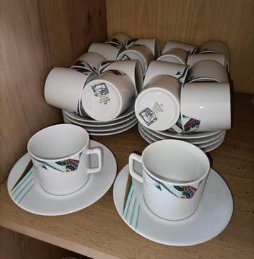 Kop en Schotel 18x Bavaria Seltmann Weiden K Memphis  beschikbaar voor biedingen