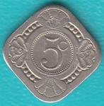 Nederland 5 cent 1932 Wilhelmina, Sch. 919 in munthouder, Koningin Wilhelmina, Ophalen of Verzenden, Losse munt, 5 cent