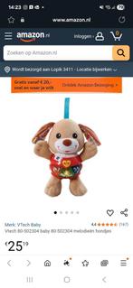 VTech Baby Melodieën Hondje, Ophalen, Zo goed als nieuw, Mobiel, Met geluid