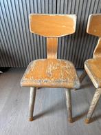 Vintage schoolstoeltjes - 3 stuks, Kinderen en Baby's, Kinderkamer | Tafels en Stoelen, Ophalen, Gebruikt
