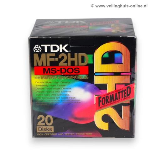 TDK Floppy Diskettes, Computers en Software, Beschrijfbare discs, Nieuw, Overige typen, Ophalen