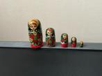 Vintage matroesjka set van 5, Ophalen of Verzenden