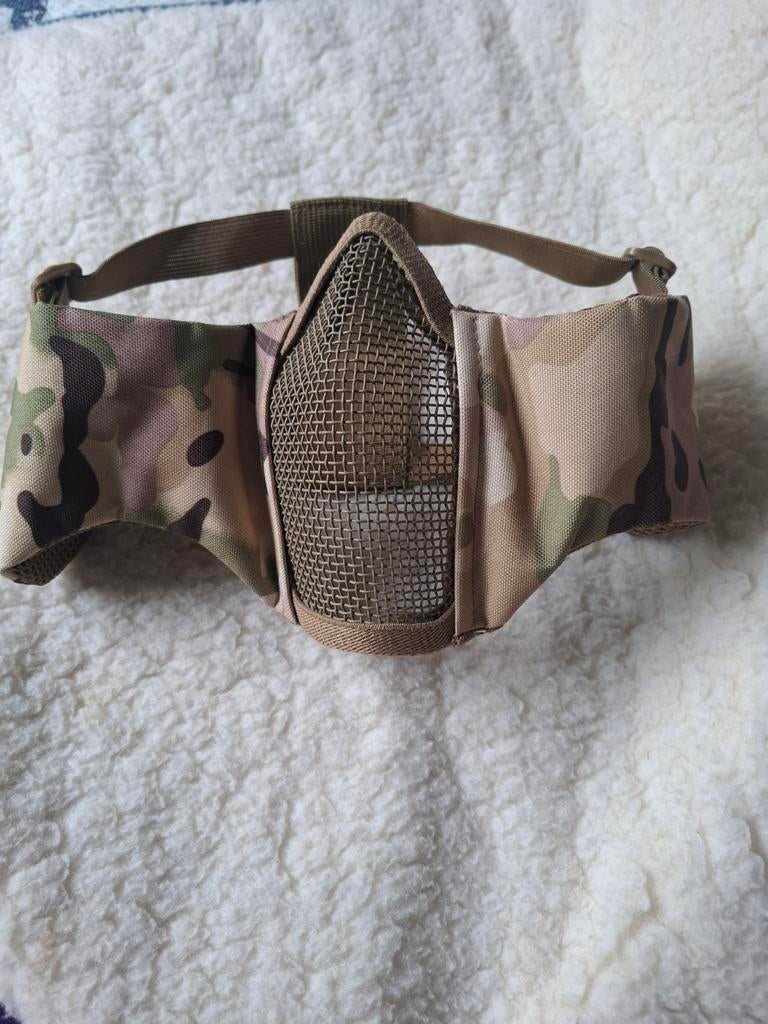 Gezichtsmasker airsoft, Ophalen of Verzenden, Zo goed als nieuw