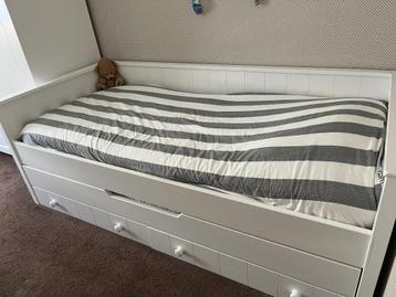 Bopita Narbonne wit kajuitbed met extra uitschuifbed