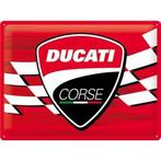Ducati Corse logo racing relief reclamebord van metaal deco