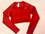 Gymshark Longsleeve Top - Maat M, Maat 38/40 (M), Ophalen of Verzenden, Rood, Fitness of Aerobics