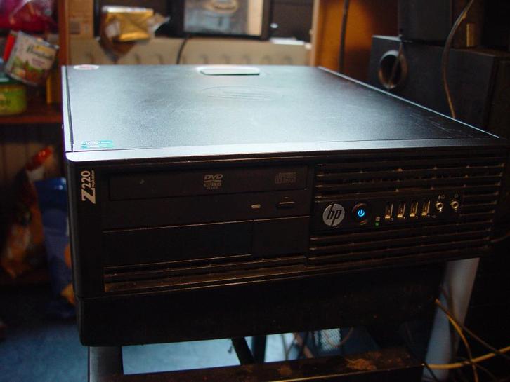 HP Z220 met i7 3770 win 11, Computers en Software, Desktop Pc's, Gebruikt, 3 tot 4 Ghz, SSD, 16 GB, Met videokaart, Ophalen of Verzenden