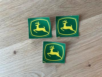 John Deere Stickers 4,2x4,7 cm beschikbaar voor biedingen