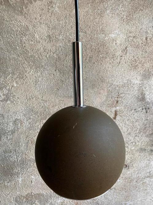 Space Age kleine hanglamp / bol , HoSo Leuchten, Huis en Inrichting, Lampen | Hanglampen, Gebruikt, Minder dan 50 cm, Metaal, Ophalen of Verzenden