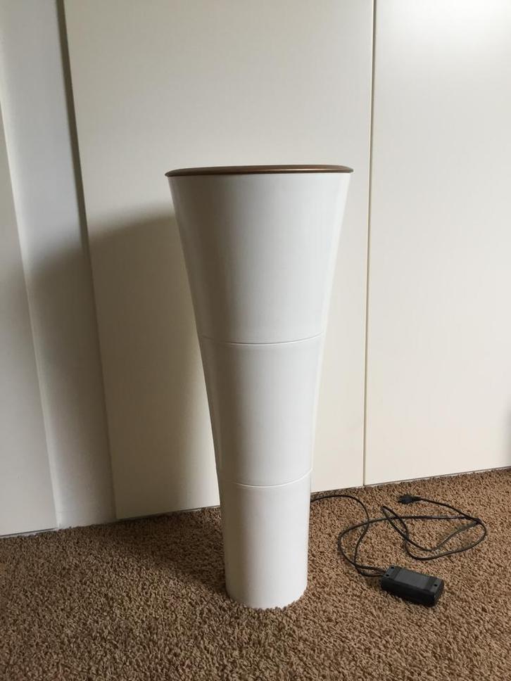 Fackla IKEA vloerlamp, Huis en Inrichting, Lampen | Vloerlampen, Zo goed als nieuw, Minder dan 100 cm, Kunststof, Ophalen